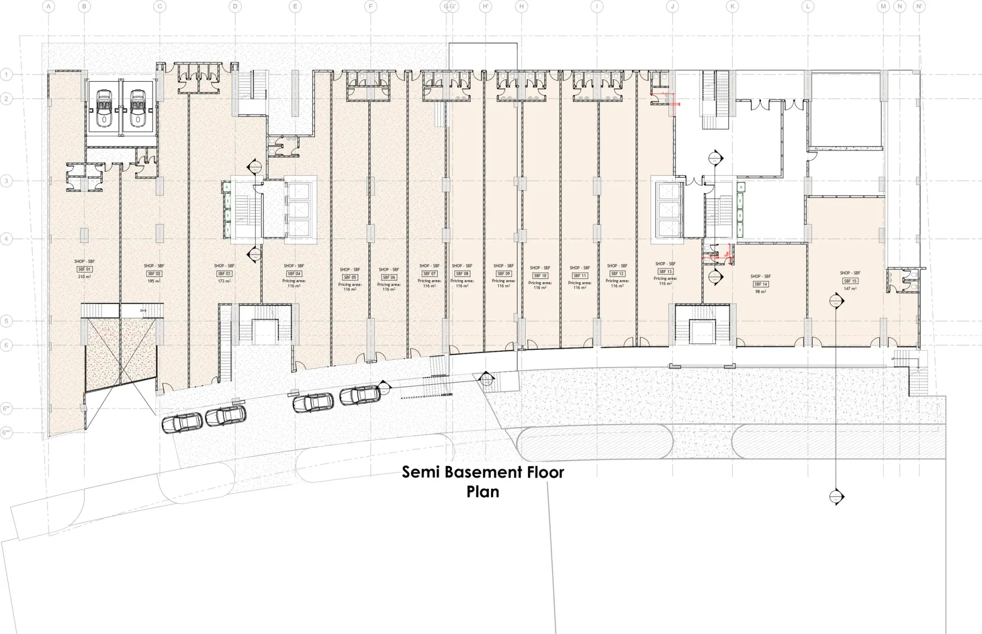 Semi-basement